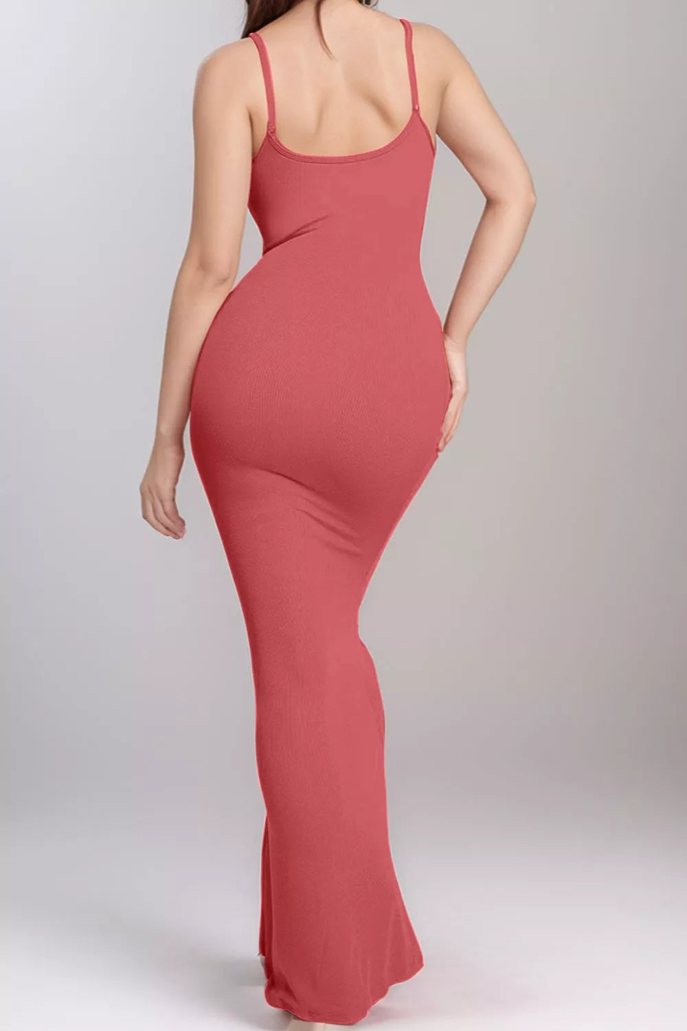 Stretch shapewear maxi dress alternate view