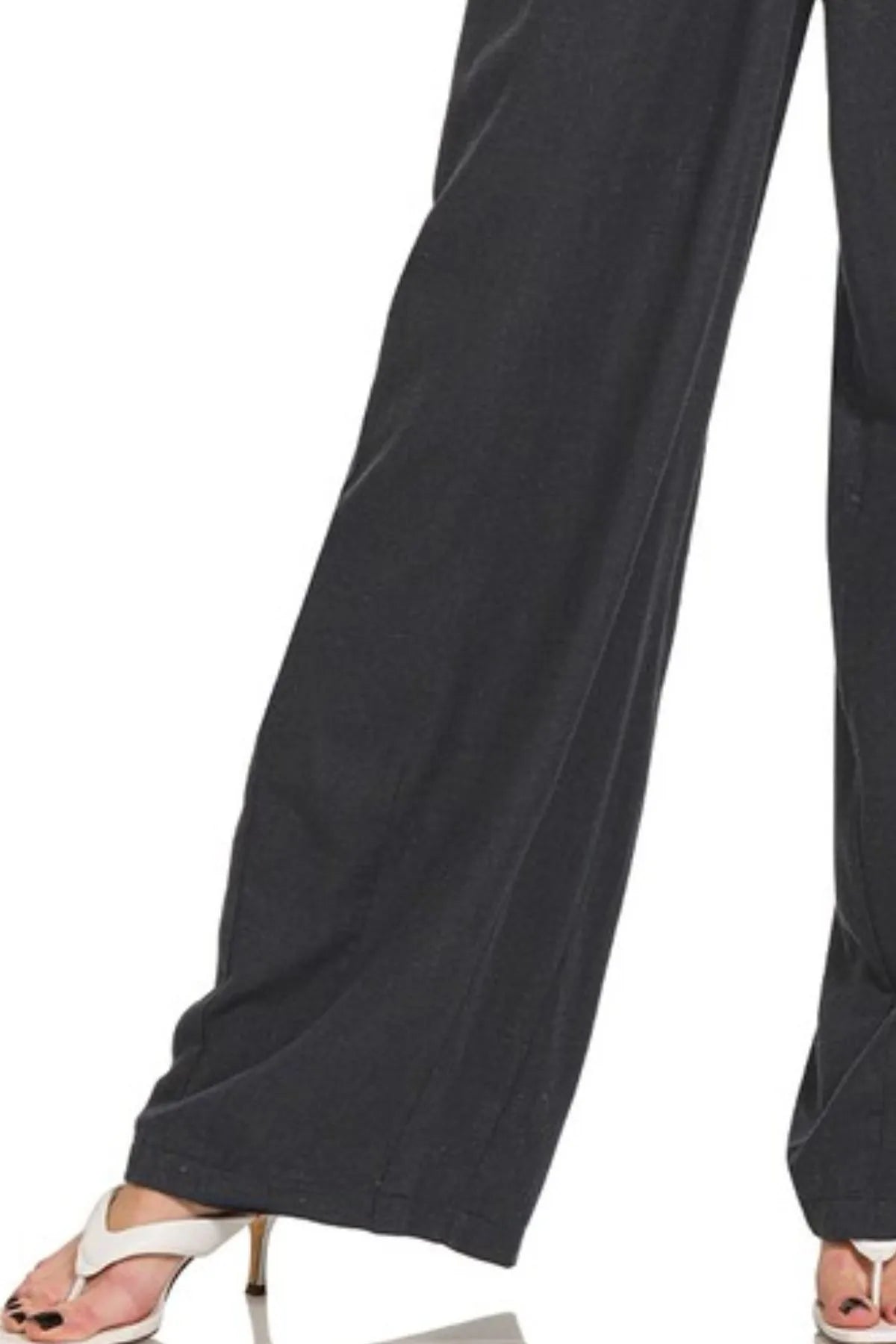 Zenana Linen Drawstring Pants - Fashorio