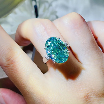 5 Carat Moissanite 925 Sterling Silver Ring - Fashorio