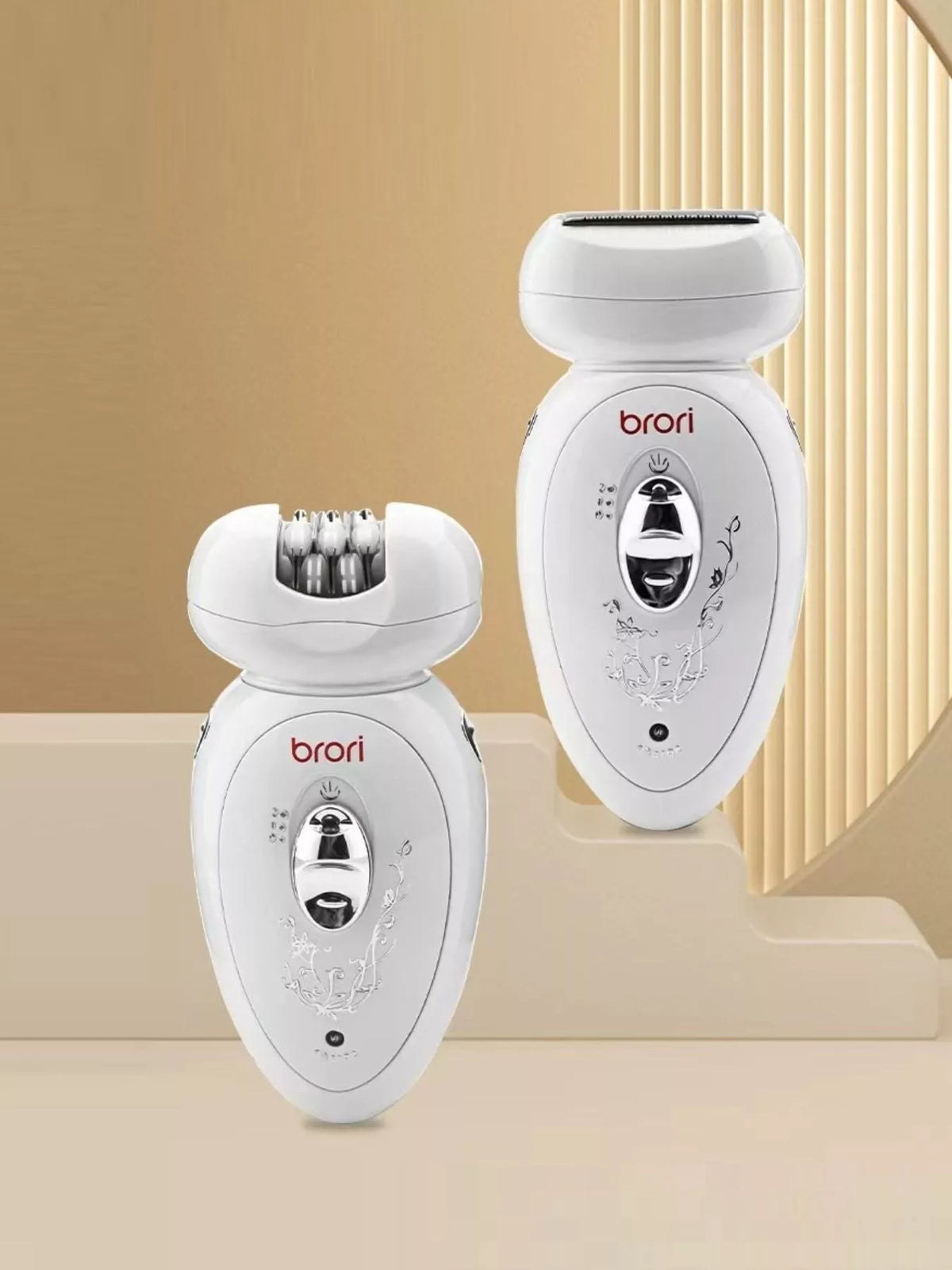 Epilator built in light detail