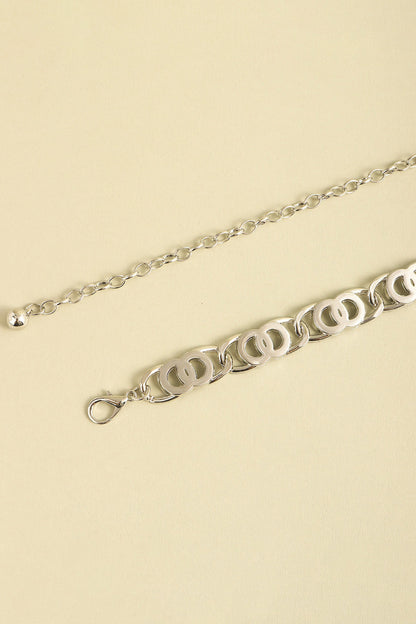 Alloy Lobster Clasp Belt - Fashorio