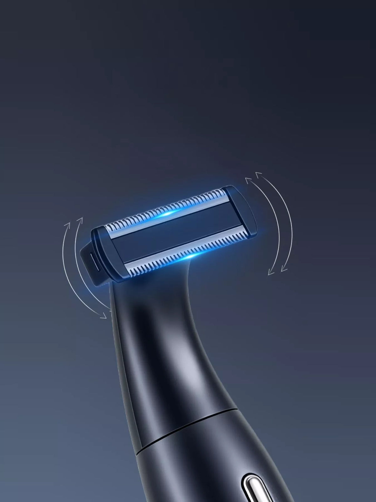 Multifunction epilator in use on body