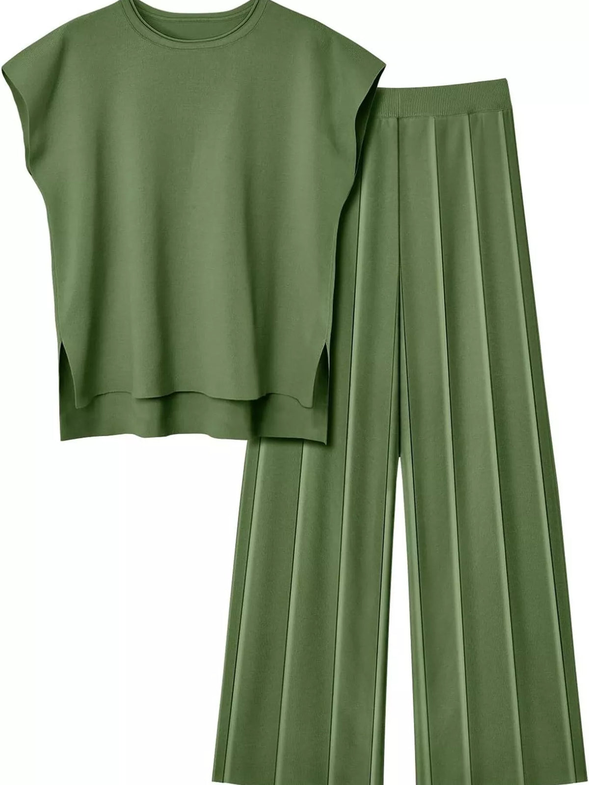 Cap sleeve top set detail close up