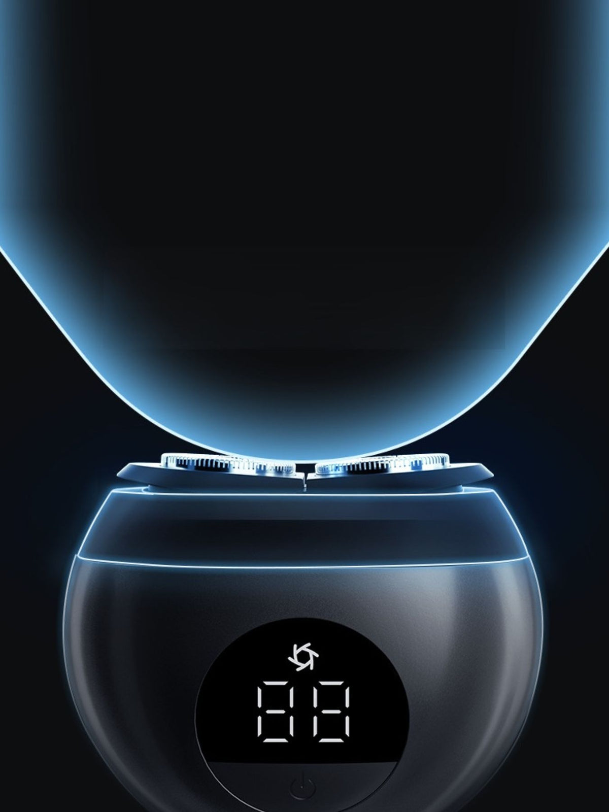 Shaver battery indicator detail