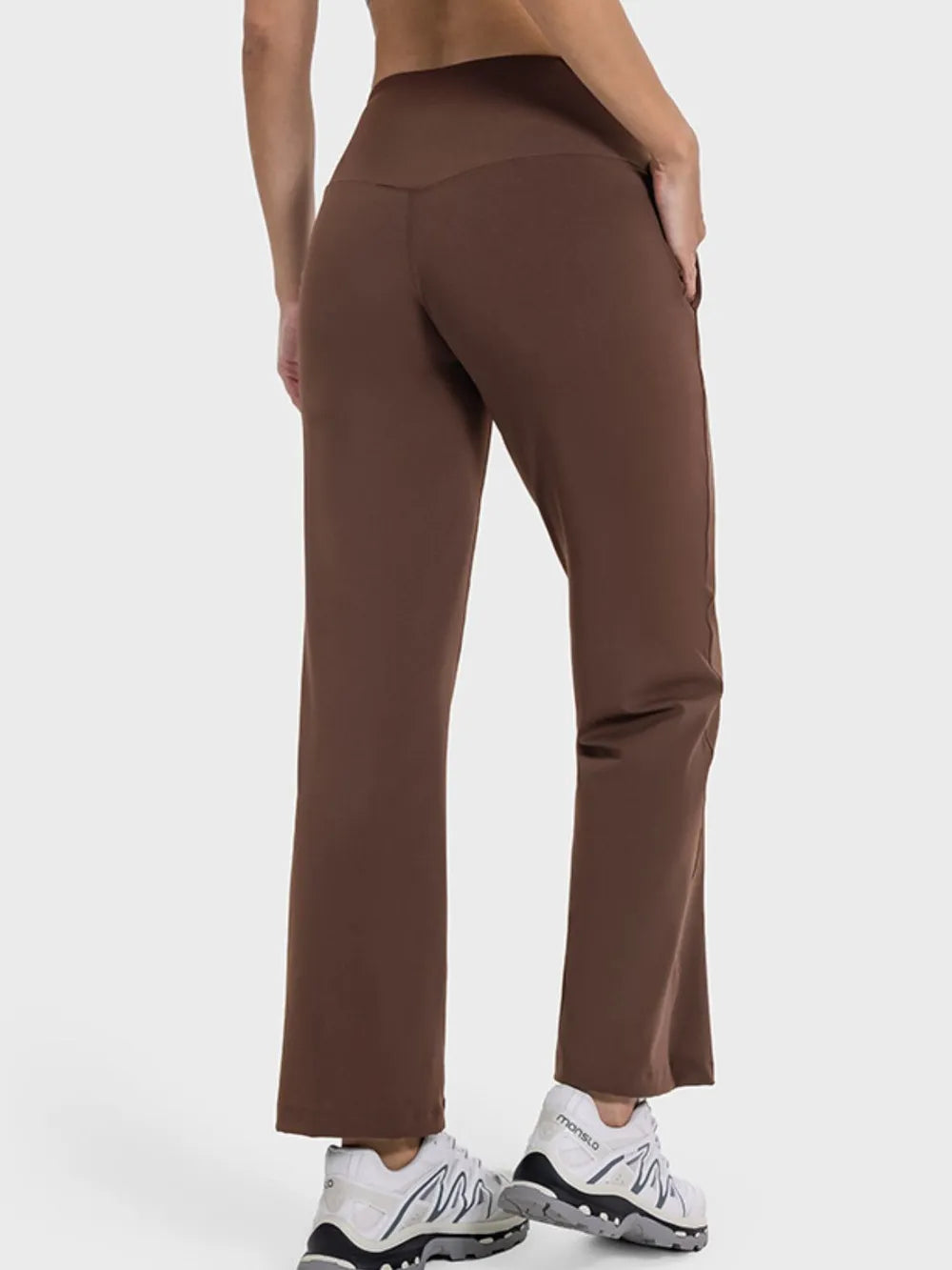Millennia Pocketed High Waist Active Pants - Fashorio