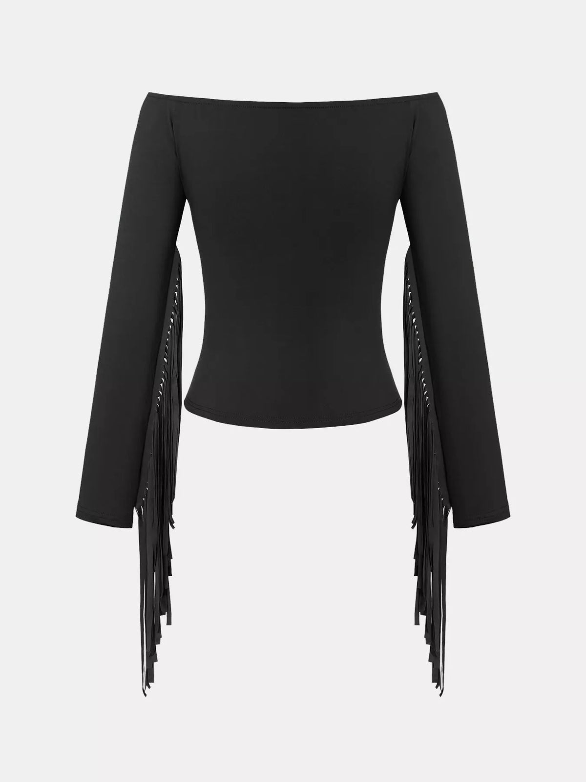 Side view showing the cropped length