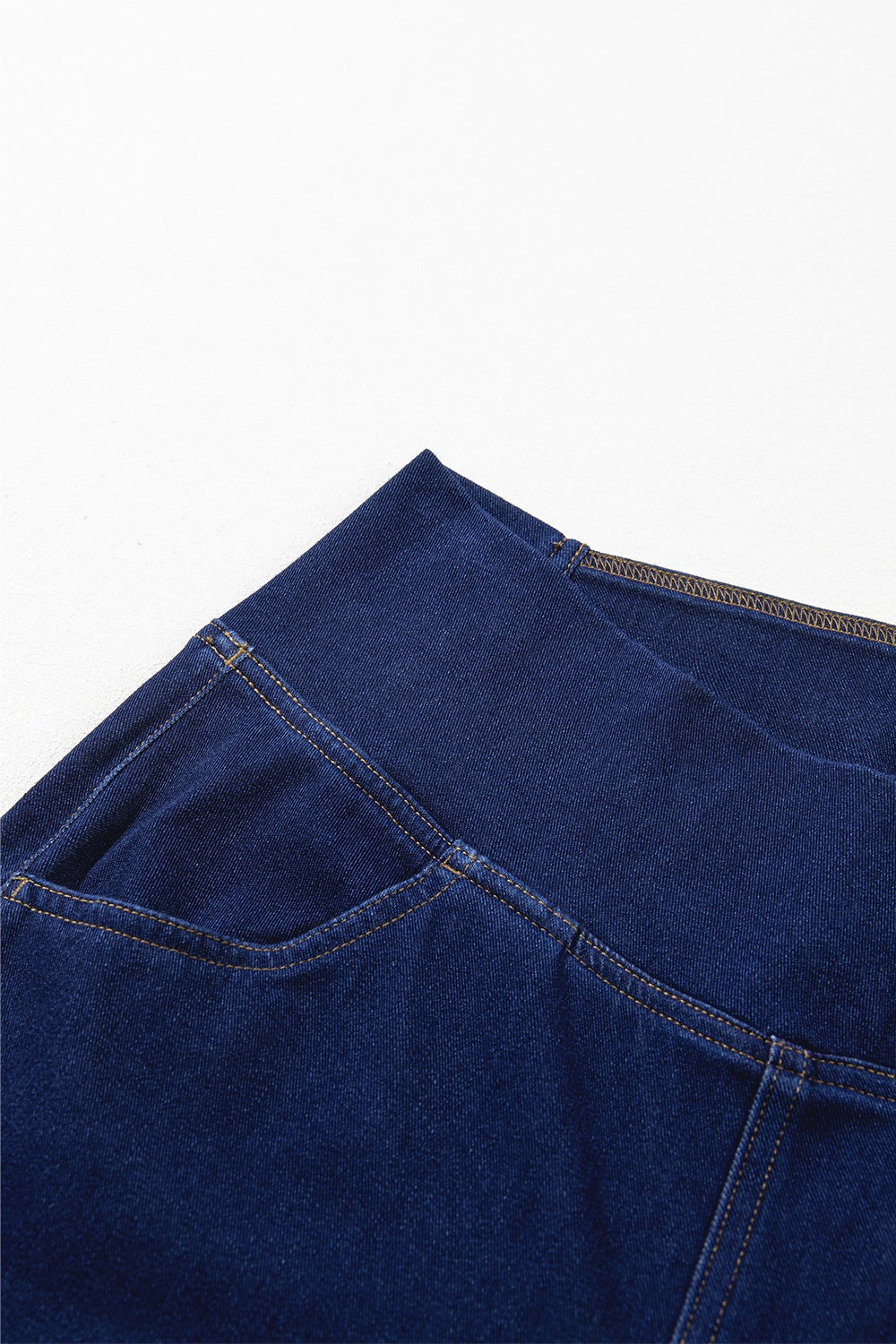 Full outfit featuring high waist flare jeans