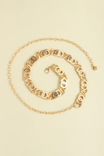Alloy Lobster Clasp Belt - Fashorio