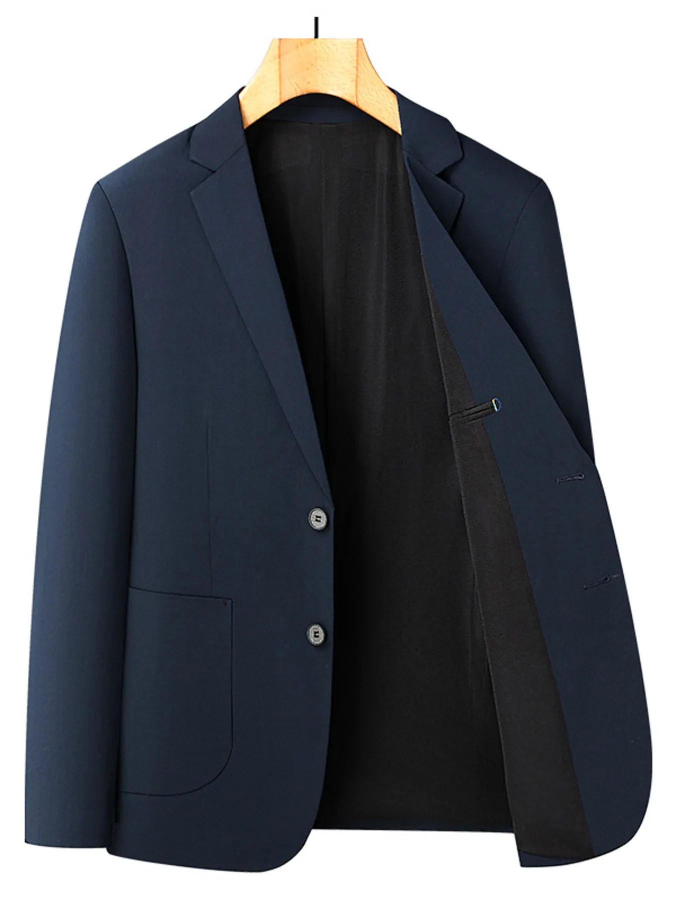 Men's Button Up Long Sleeve Blazer - Fashorio