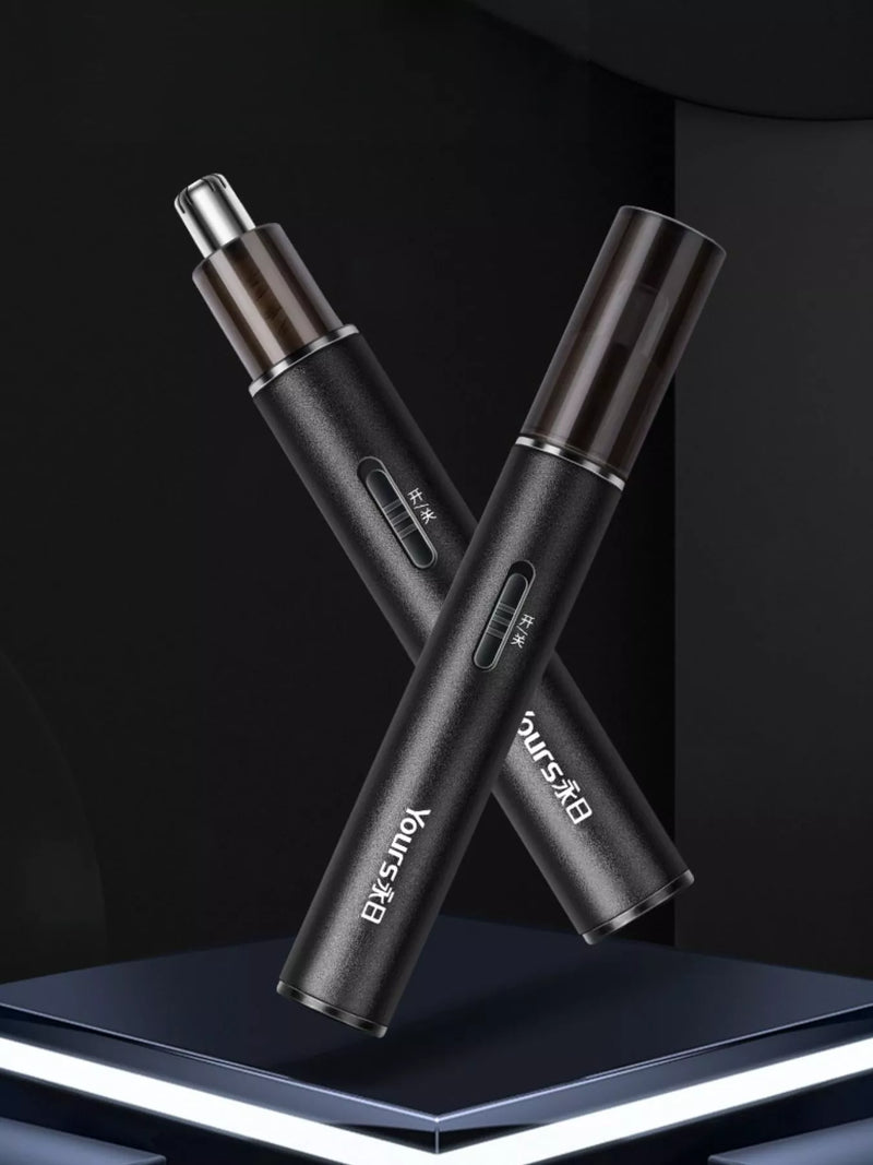 Electric nose hair trimmer front view