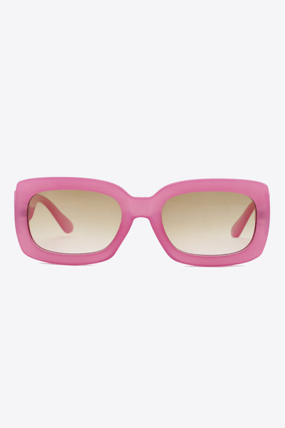 Polycarbonate Frame Rectangle Sunglasses - Fashorio