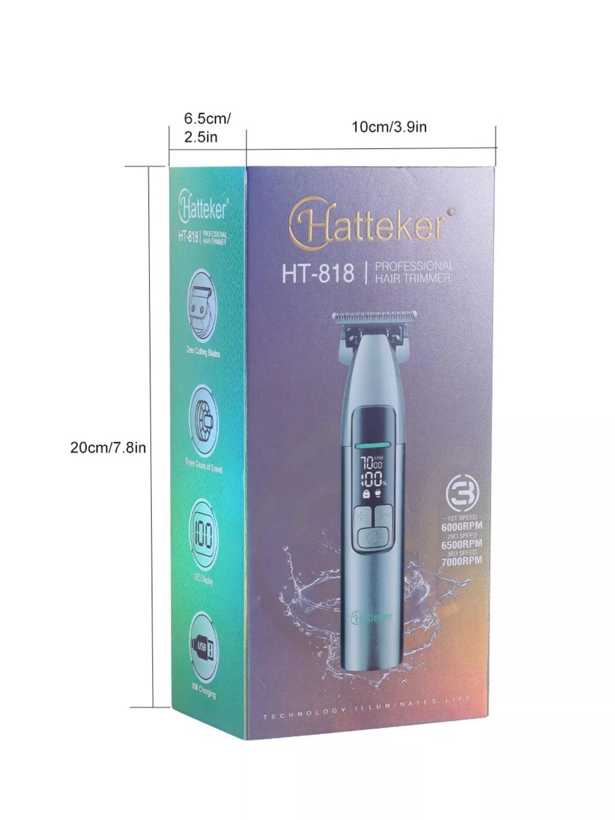 Hair clipper packaging