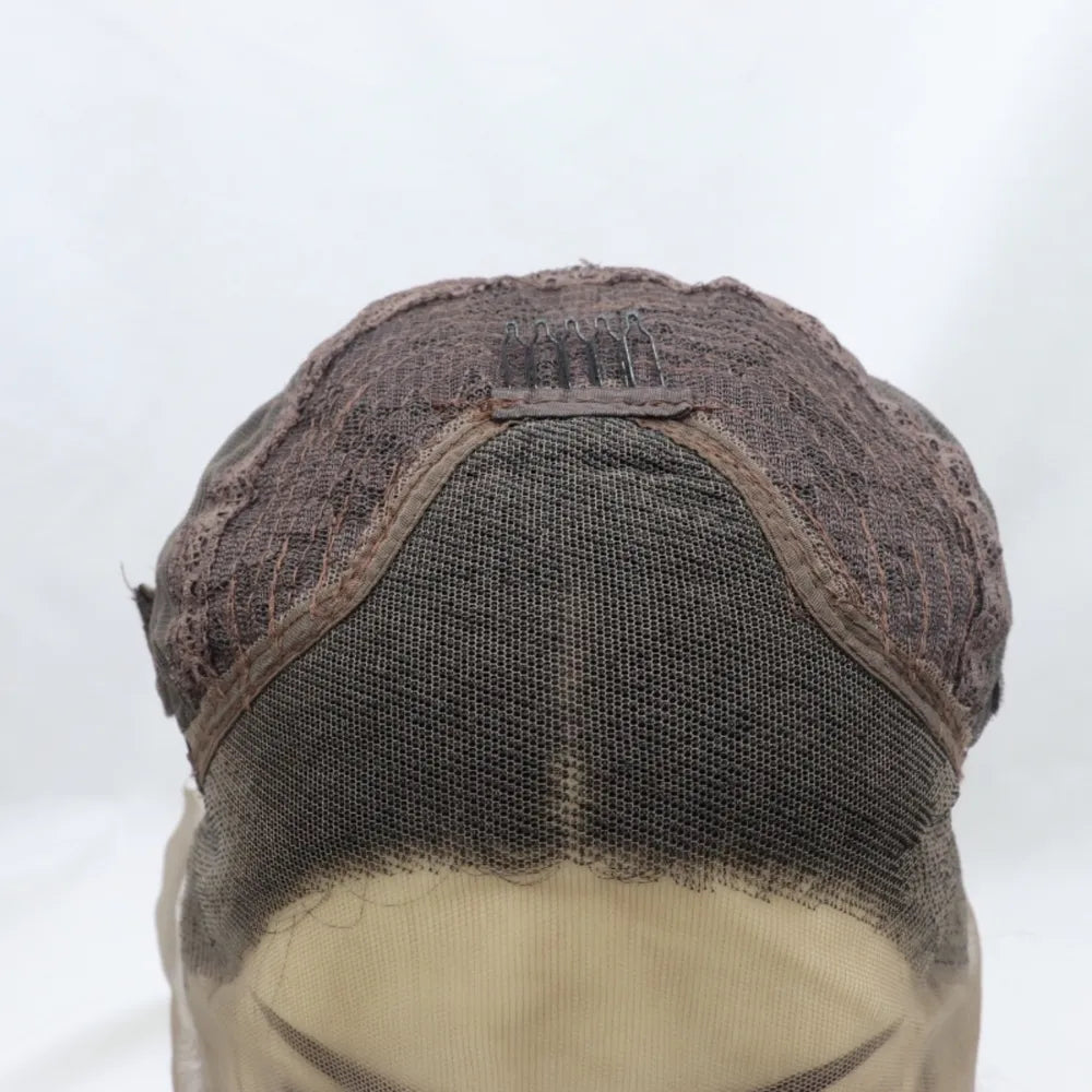 Wig back length view
