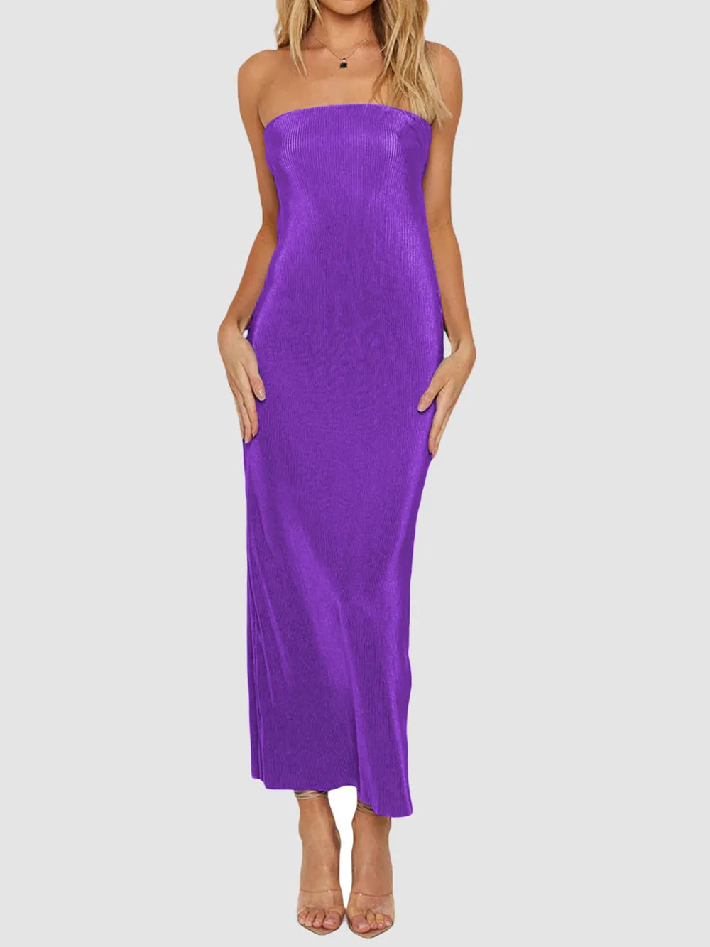 Lace-Up Back Maxi Dress, view 33