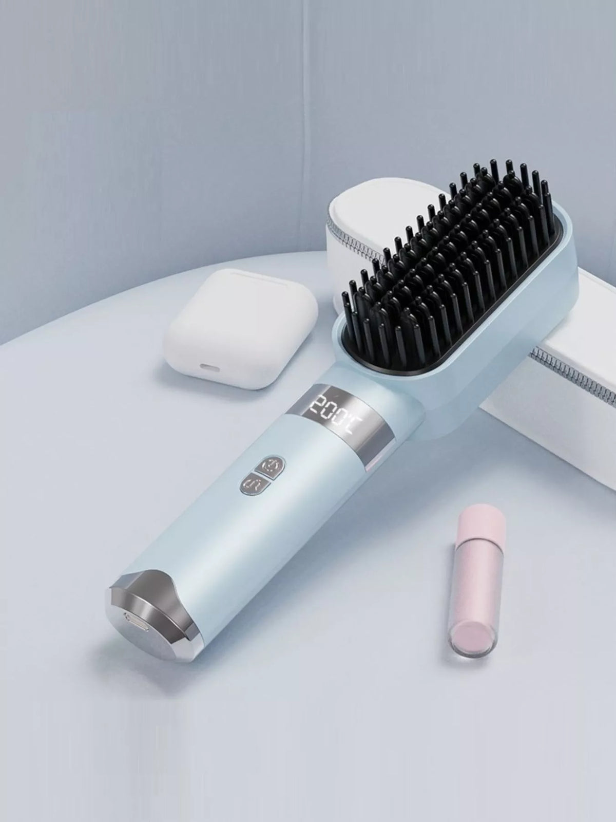 Three straightening comb color options
