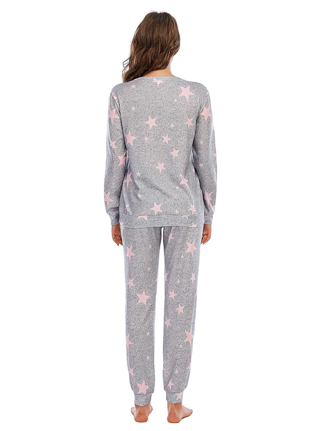 Star Top and Pants Lounge Set - Fashorio