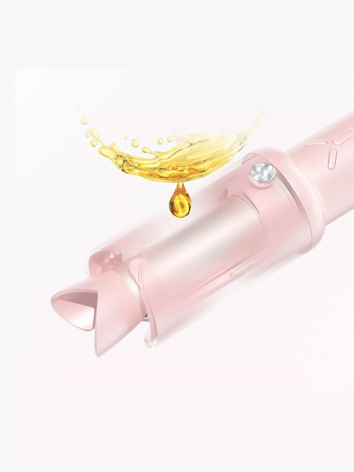 Blush pink curler color