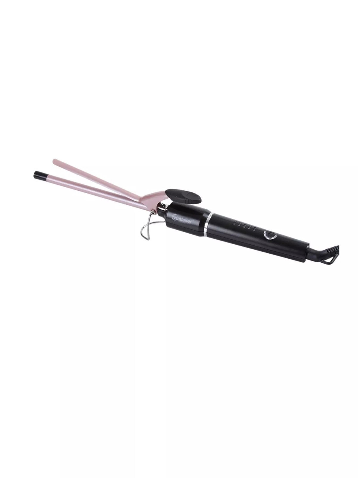 Curling wand styling a curl