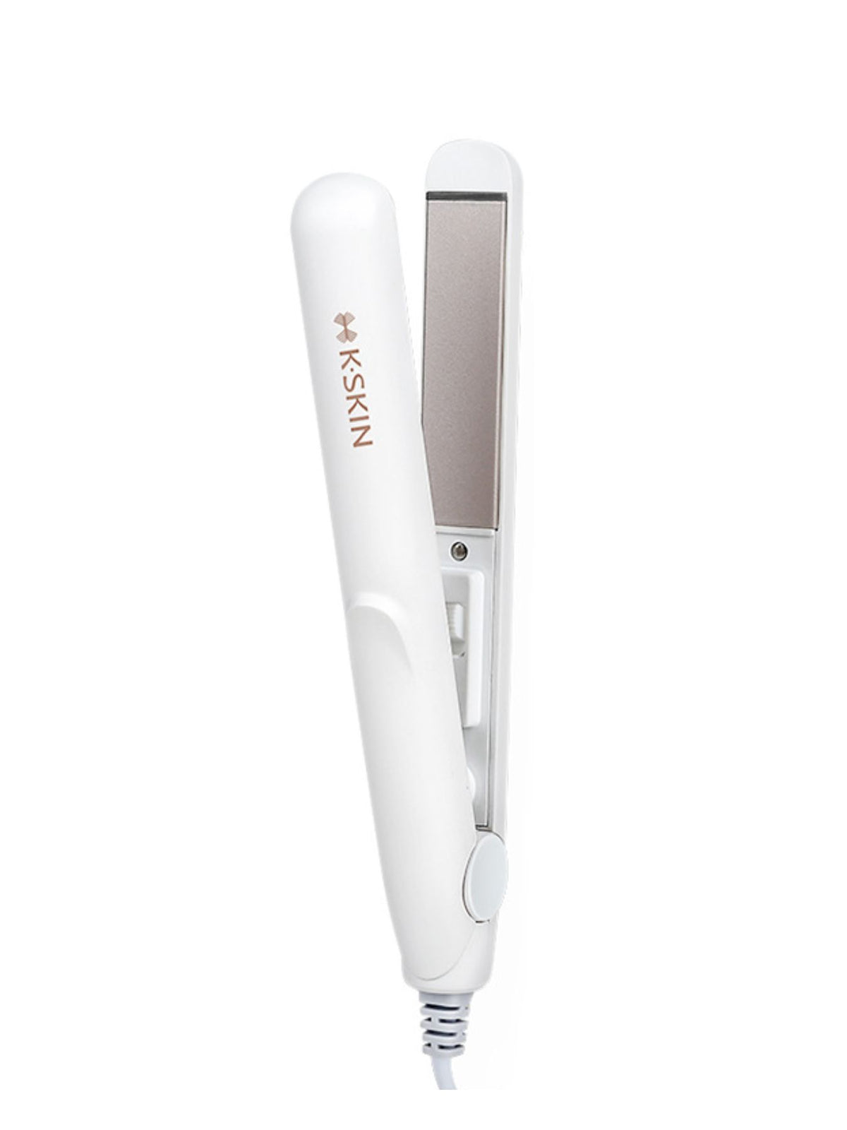 Compact mini straightener side profile