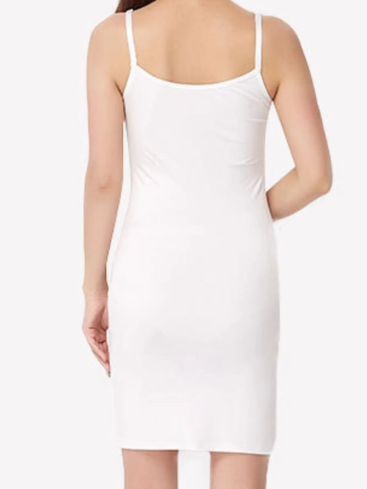 Body skimming mini dress fit