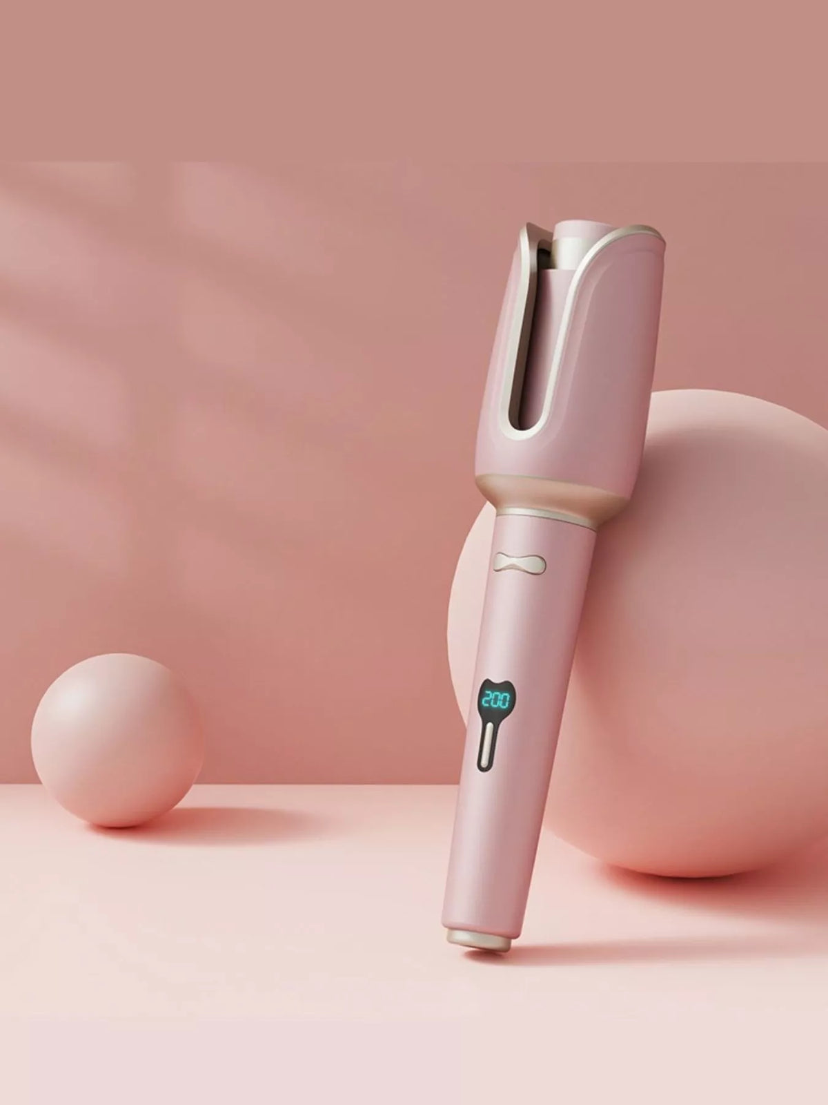 Curling iron controls and display