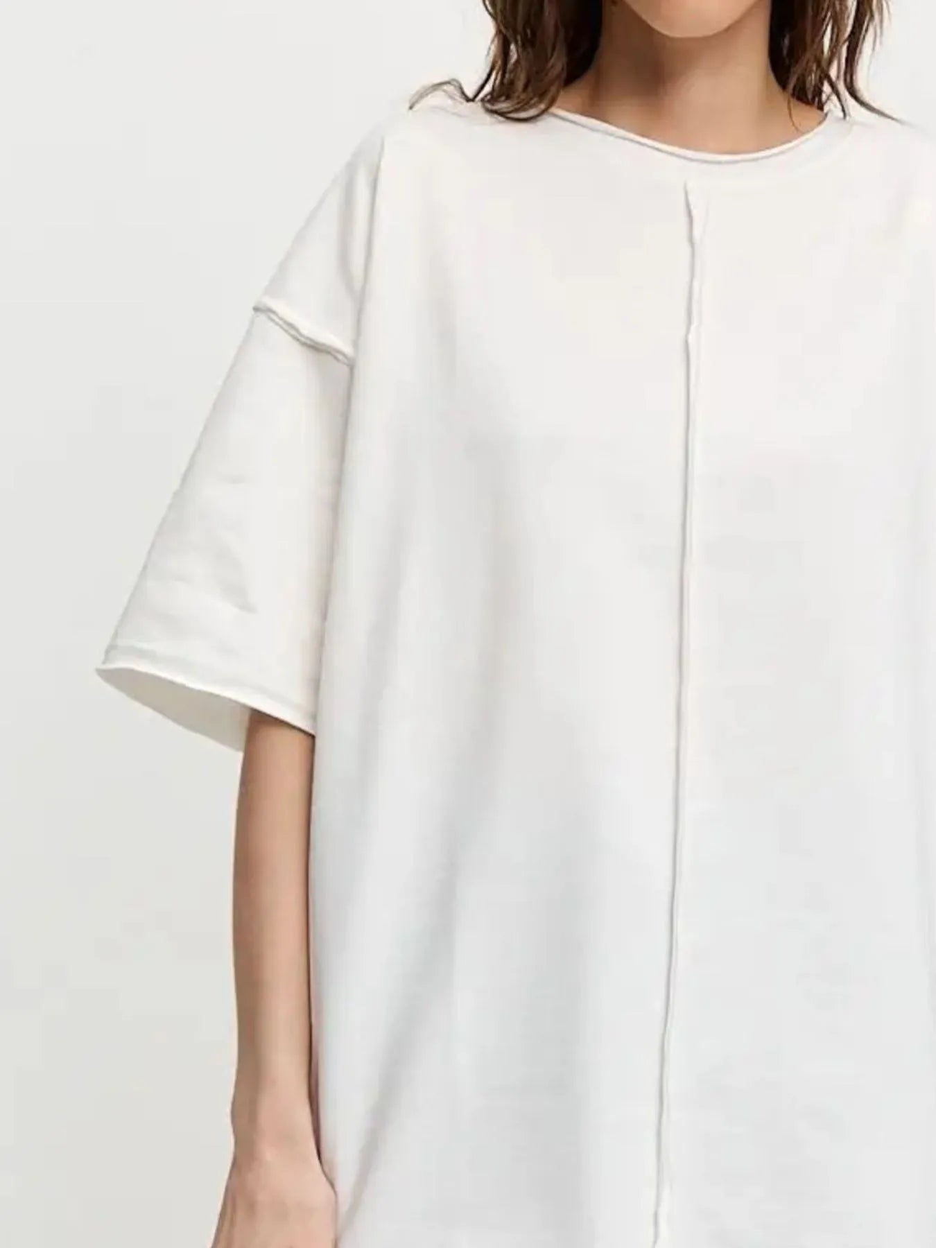 Round Neck Half Sleeve T-Shirt - Fashorio