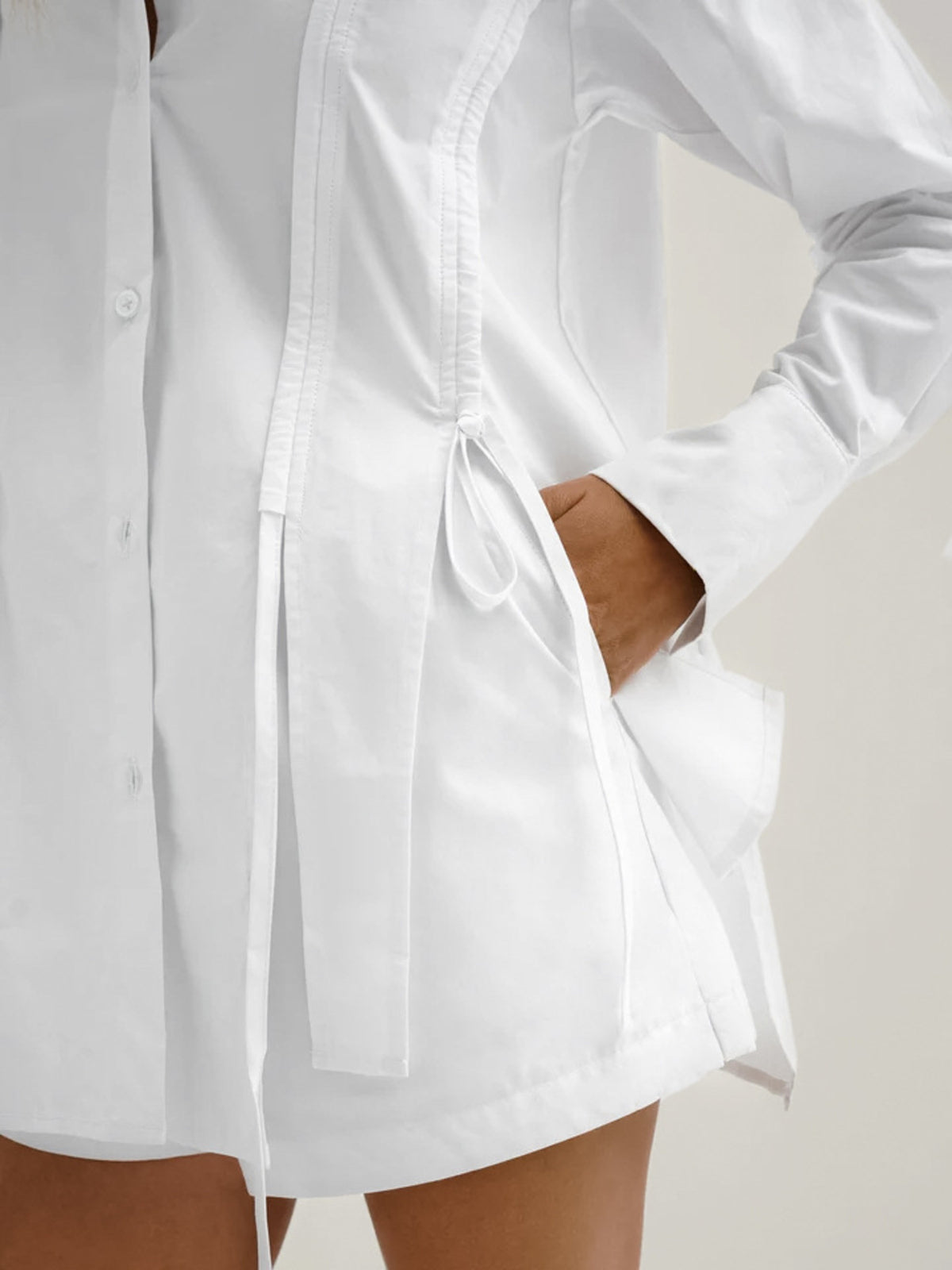 Button Up Shirt and Shorts Two Piece Set, view 6