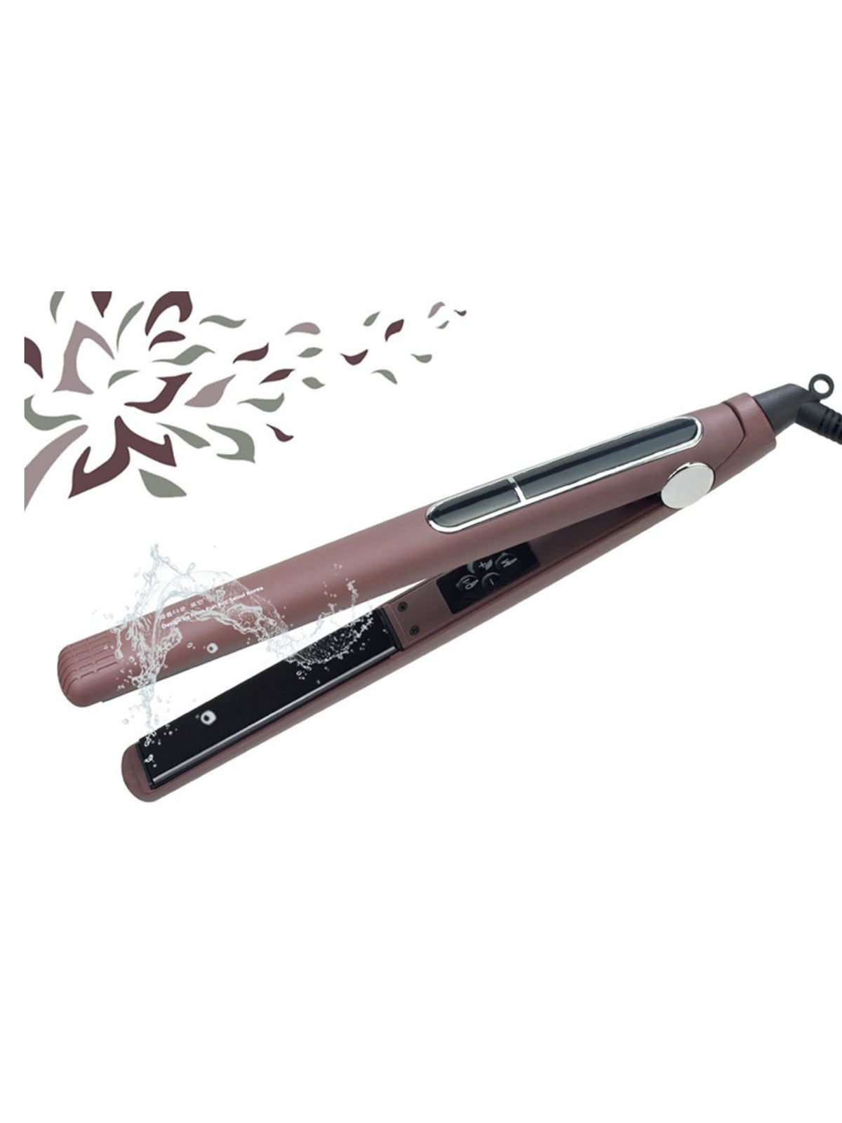 Straightener handle grip