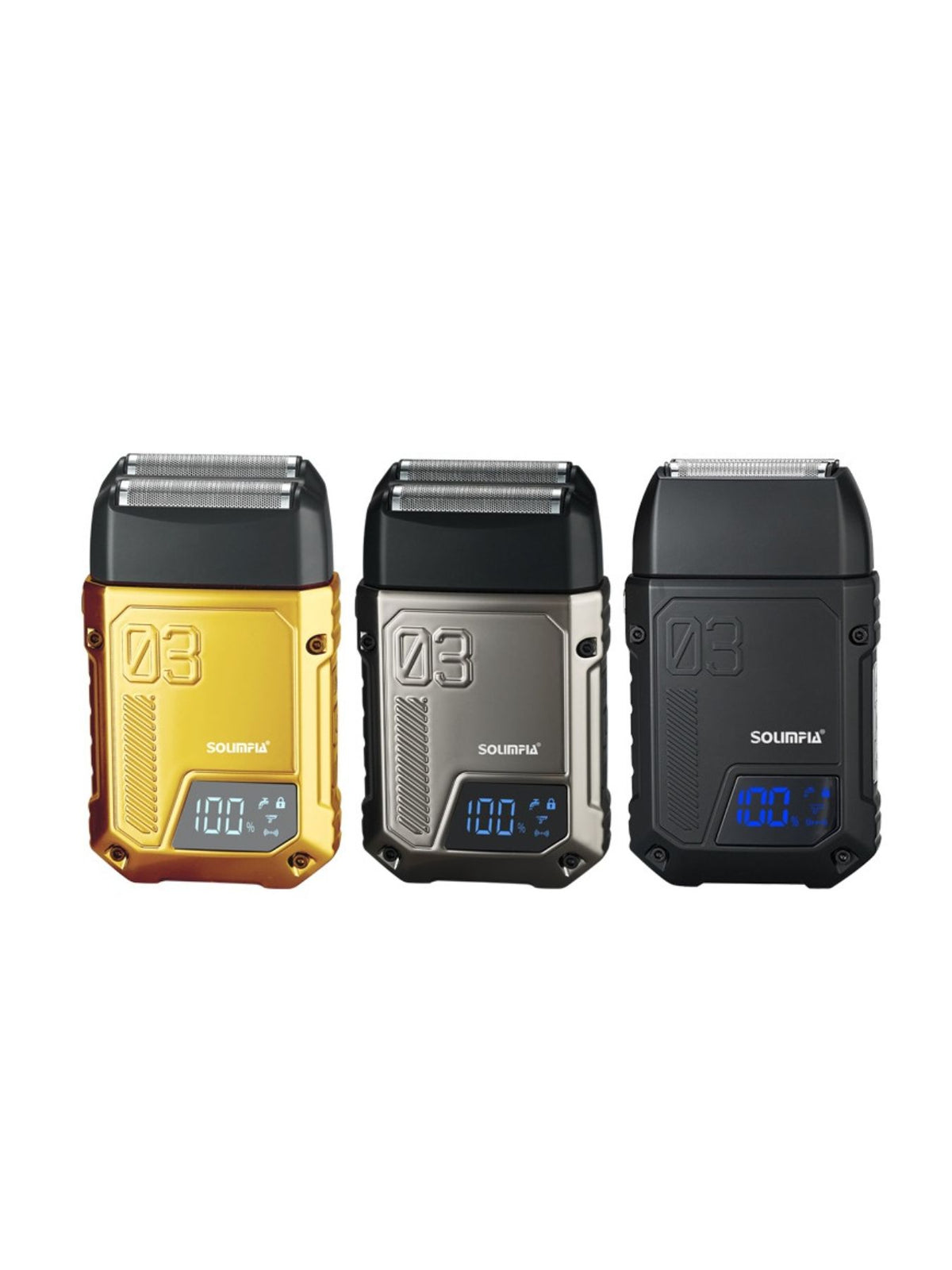 Electric foil shaver package contents