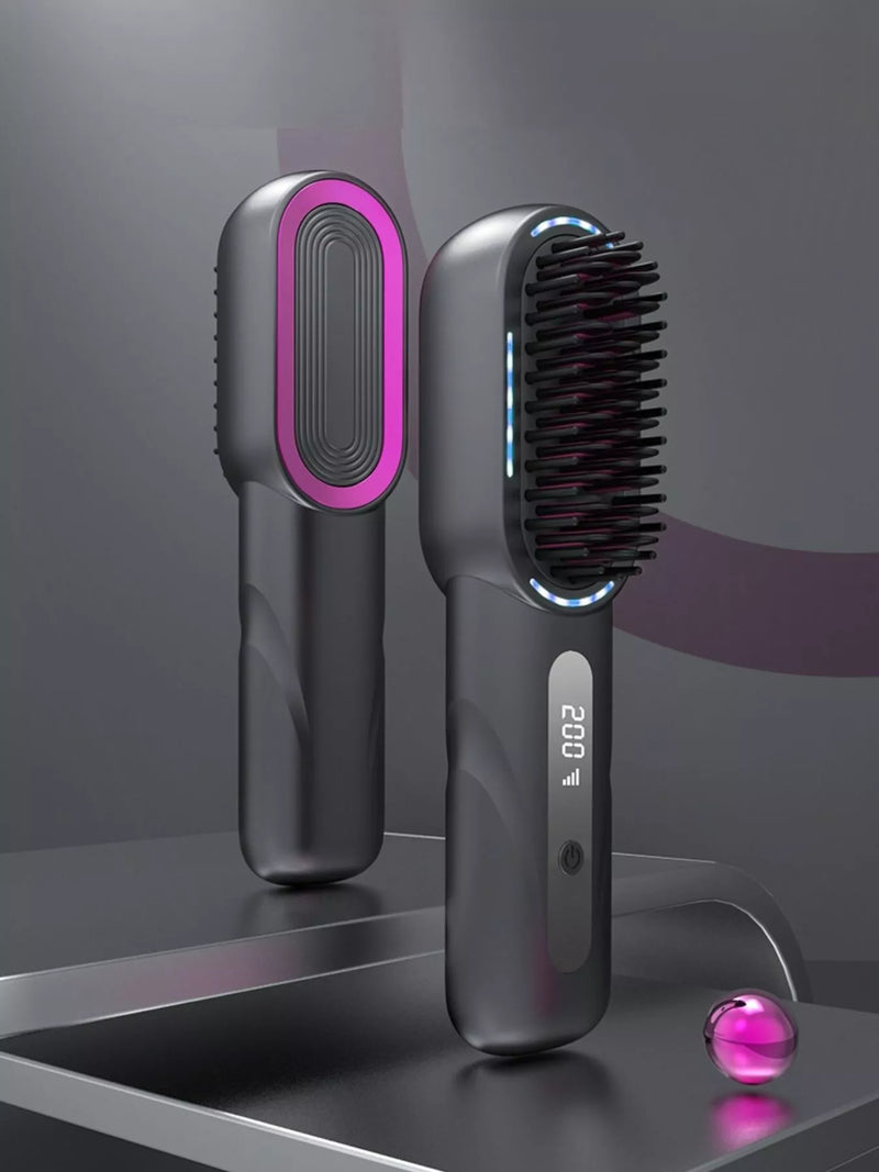 Dark gray fast heating straightening comb
