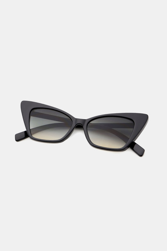 Acetate Lens Cat Eye Sunglasses - Fashorio