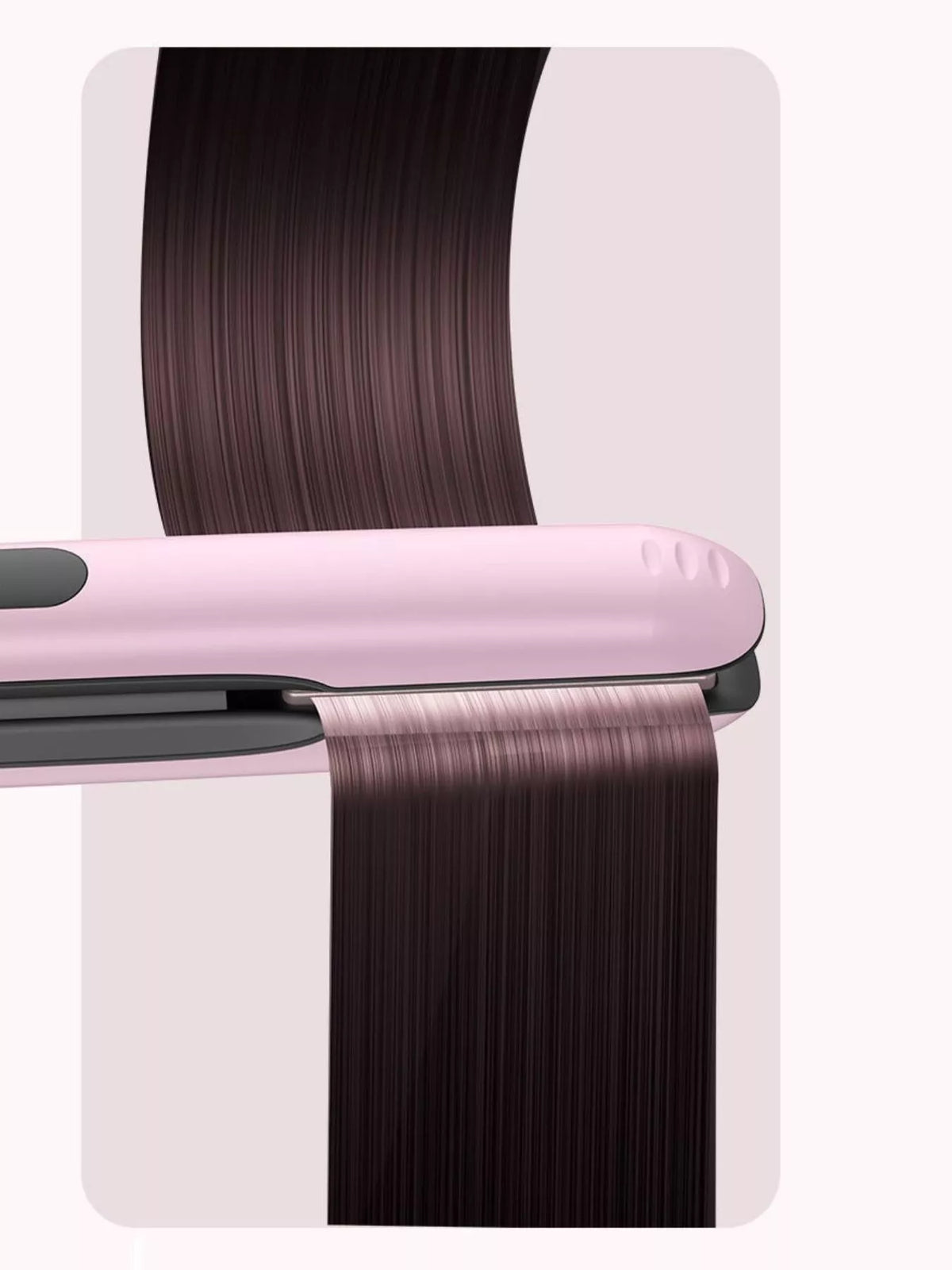 Straightener handle grip