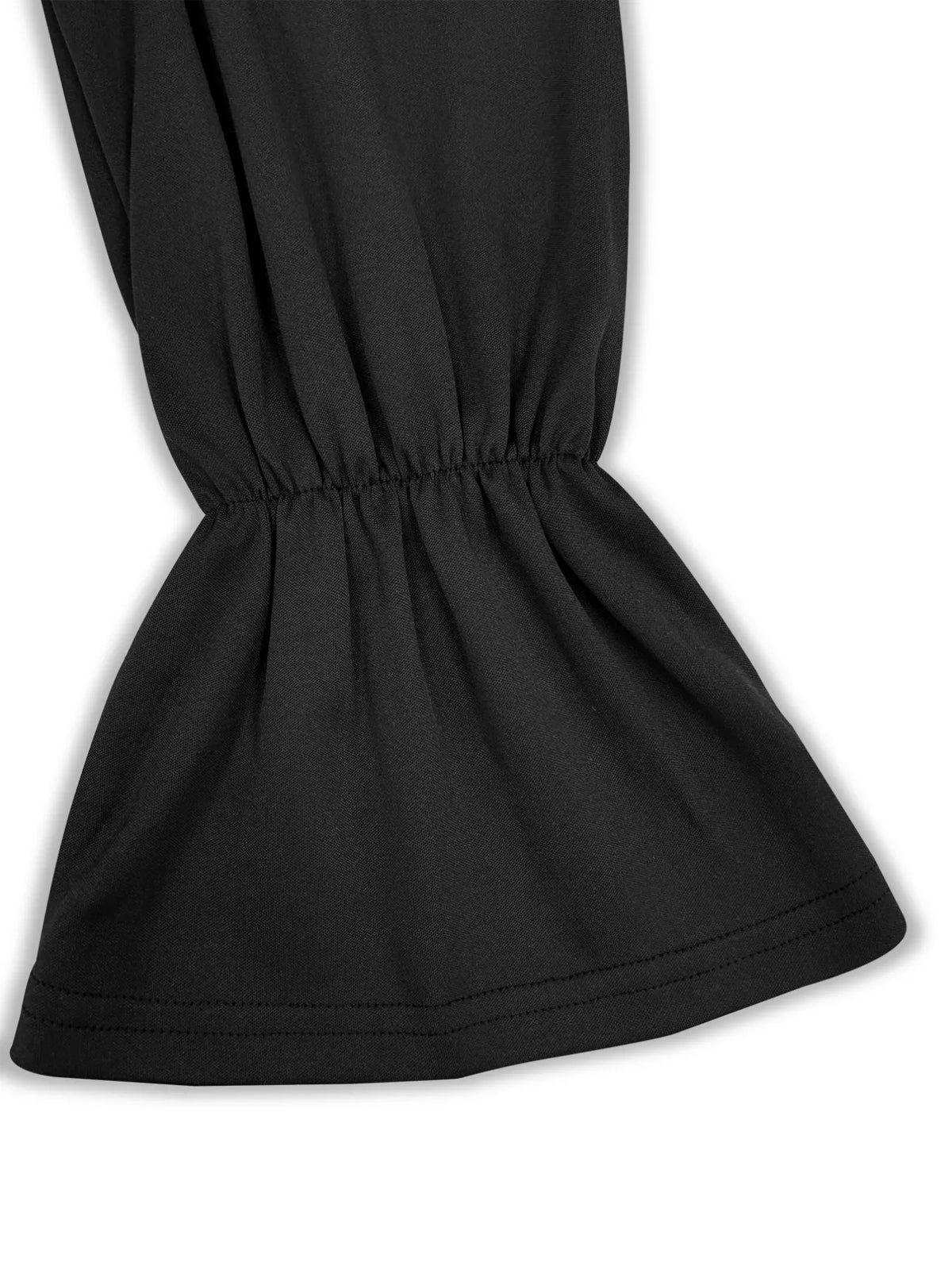 Black two piece set full length pose