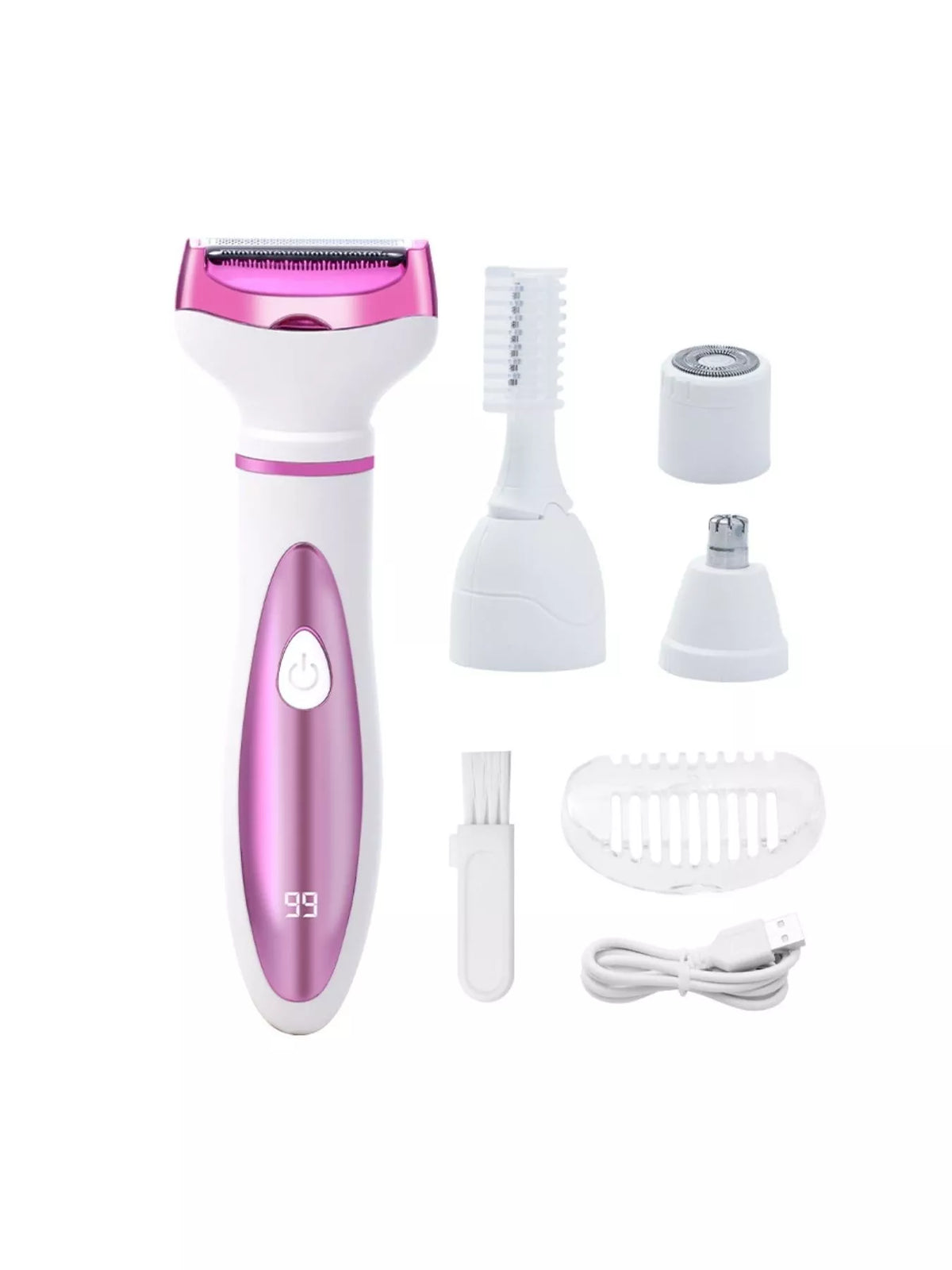 4 in 1 hair remover accessories