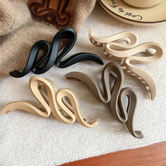 Alloy Acrylic Hair Claw Clip - Fashorio