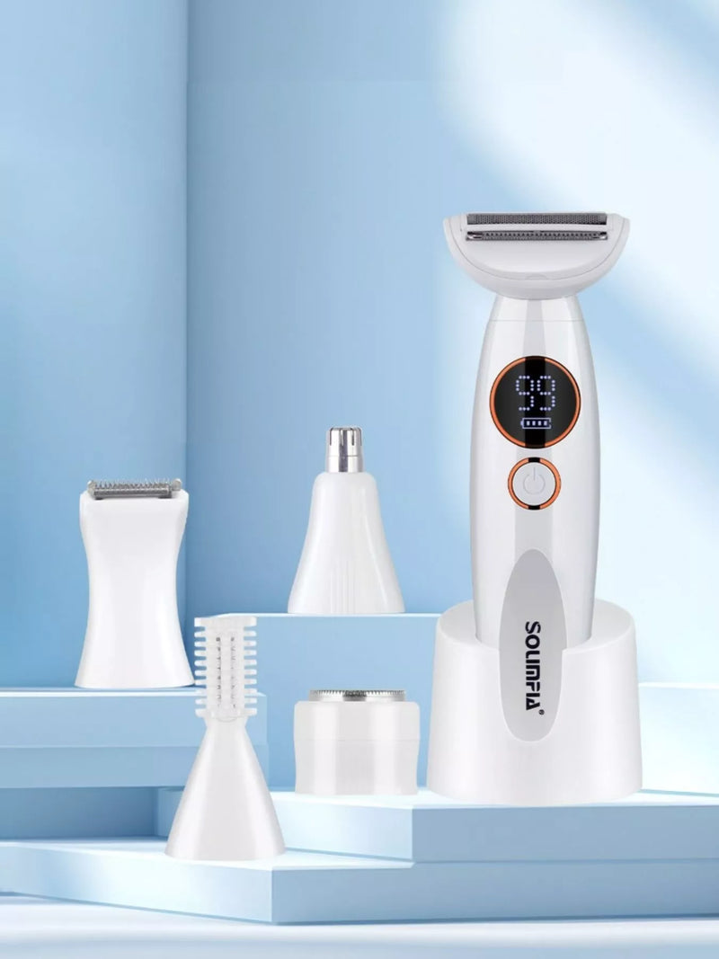 Pearl white epilator front view