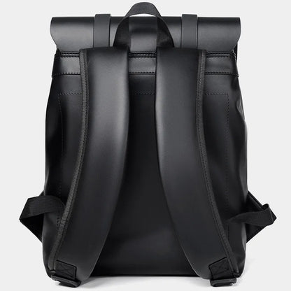 PU Leather Adjustable Strap Backpack Bag - Fashorio