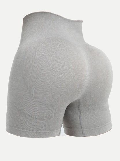 High Waist Active Shorts - Fashorio