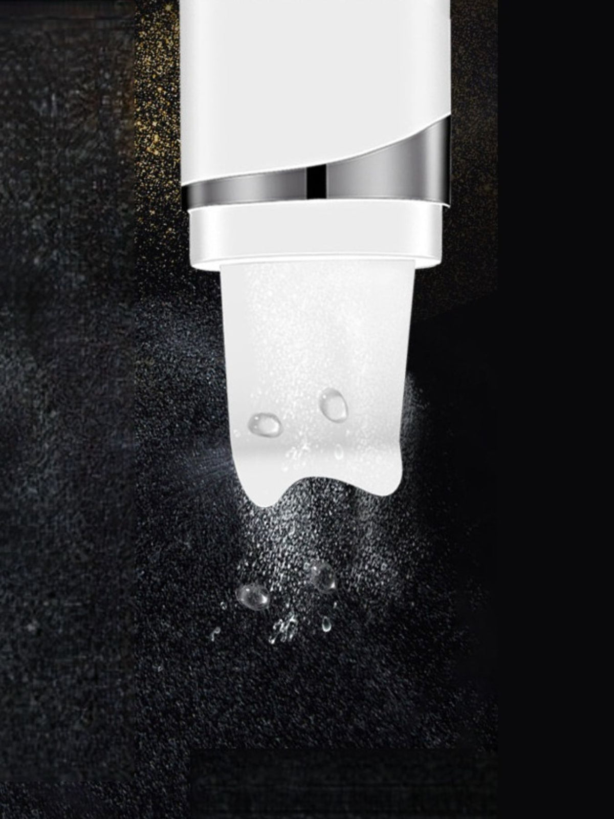 Pale blush pore vacuum device view