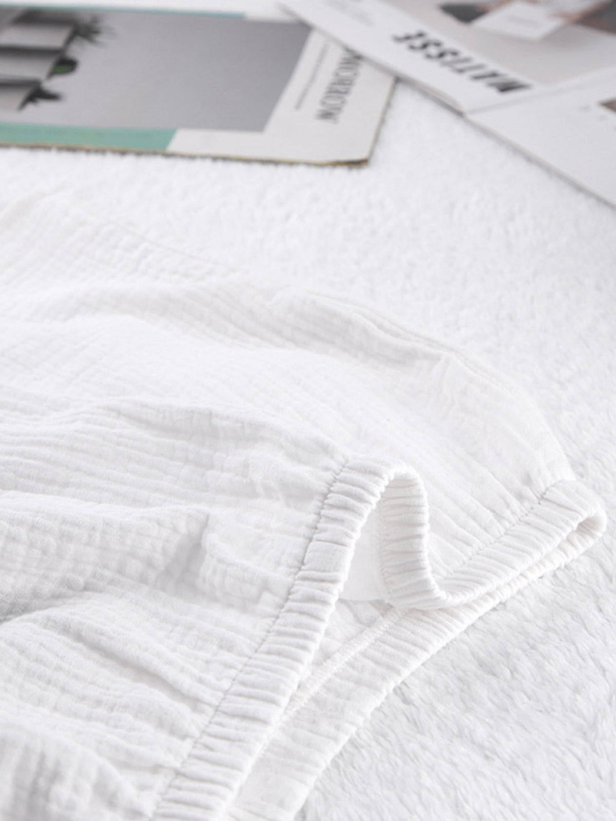Tie Front Relaxed Fit Cami and Shorts Set, view 10