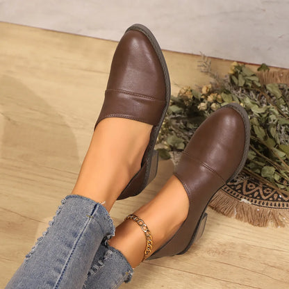 Point Toe Block Heels Pumps - Fashorio