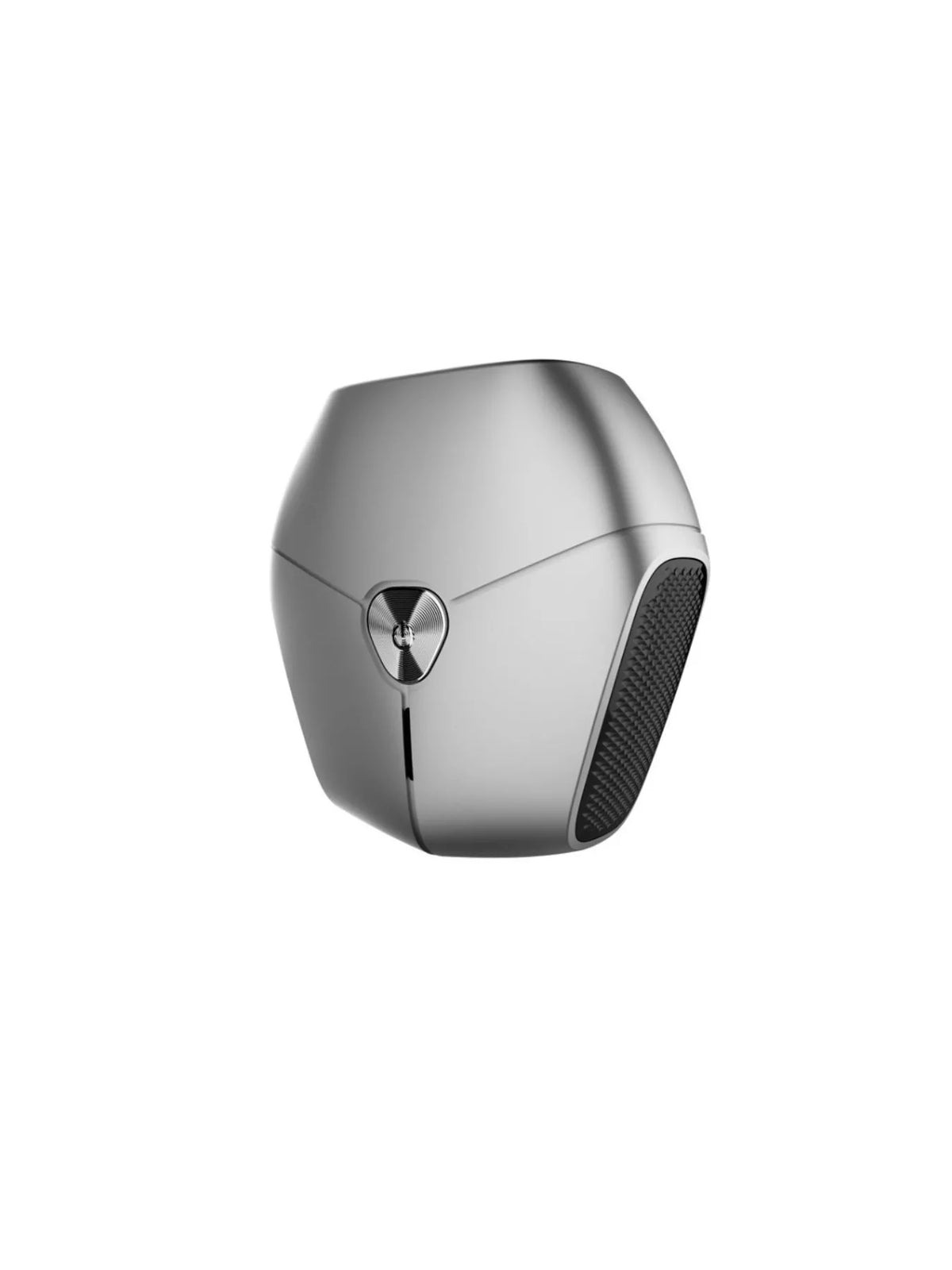 Compact travel electric shaver on surface