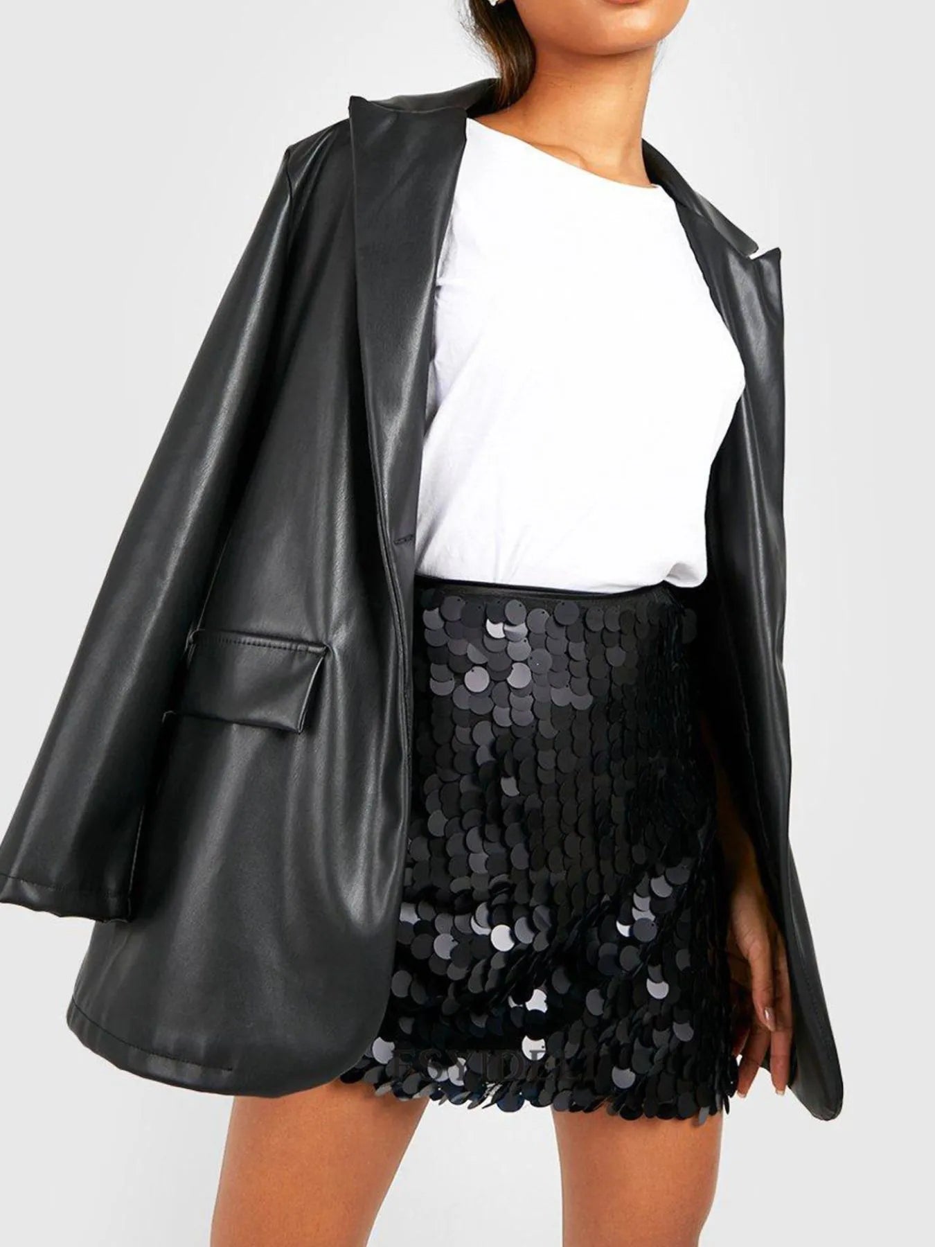 Sequin Mini Skirt - Fashorio