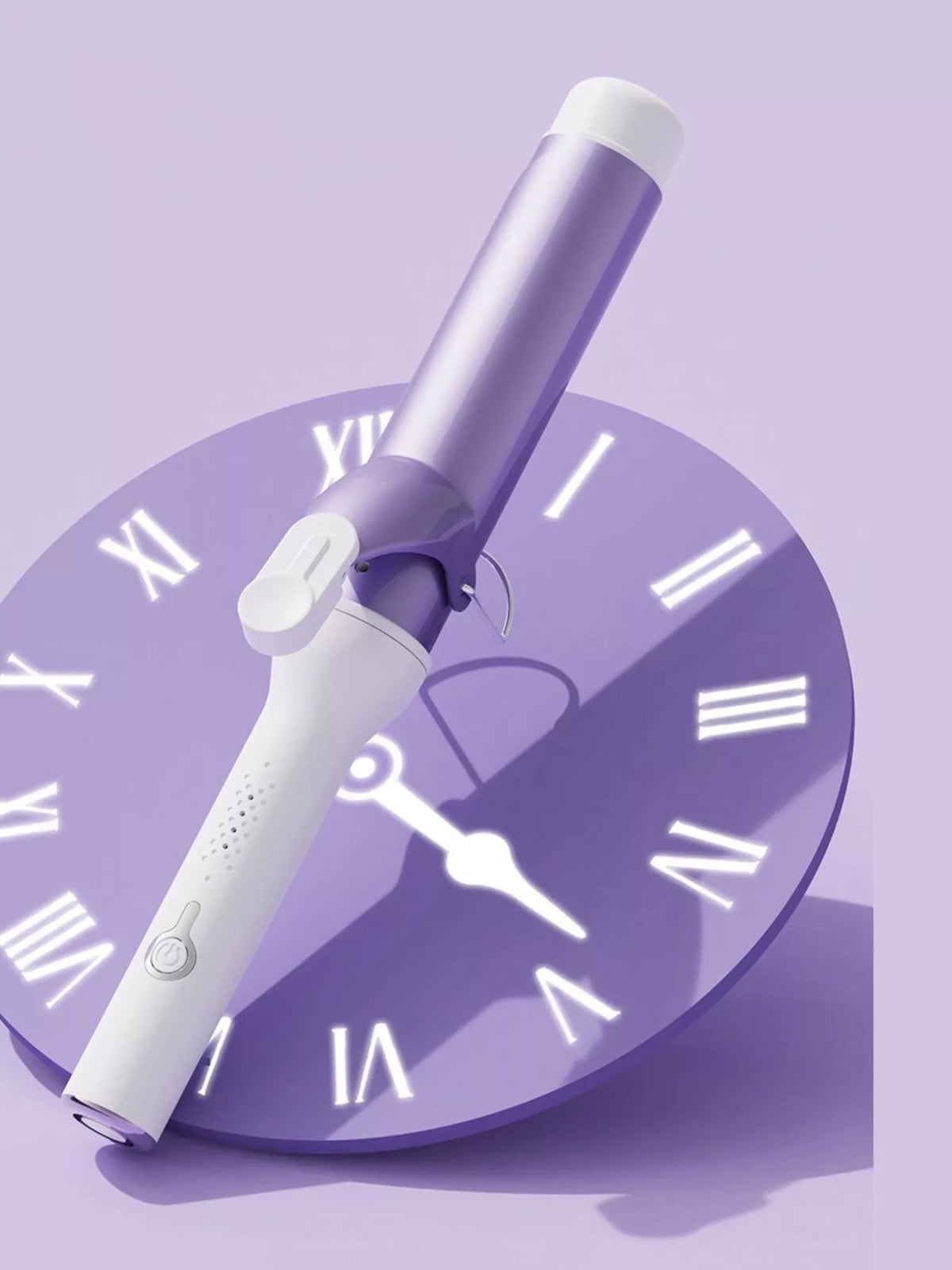 Curling iron wand cool tip detail