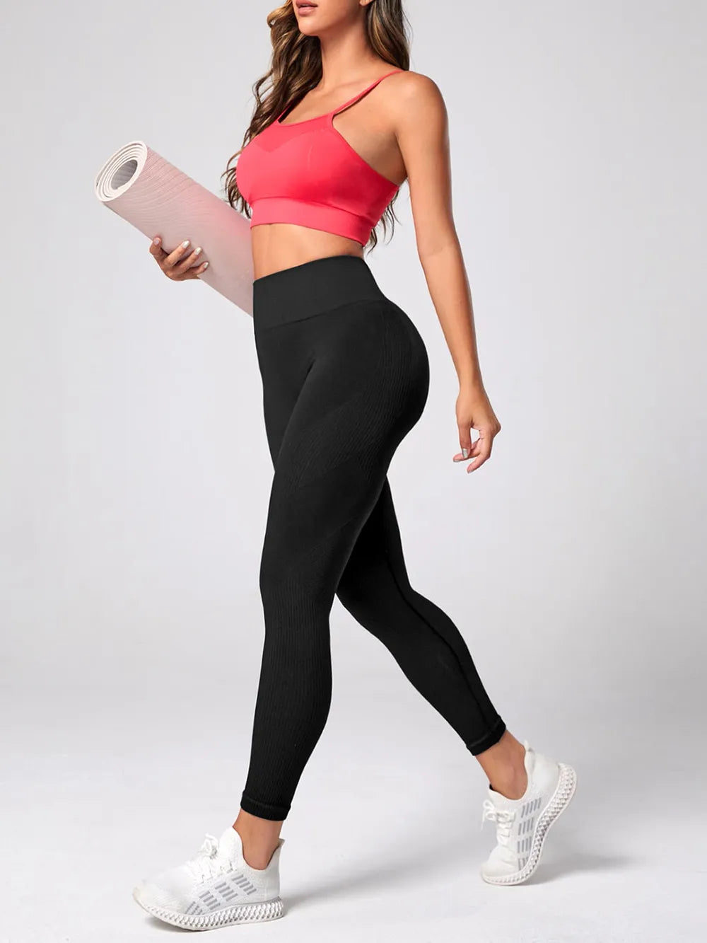 High Waist Active Leggings - Fashorio