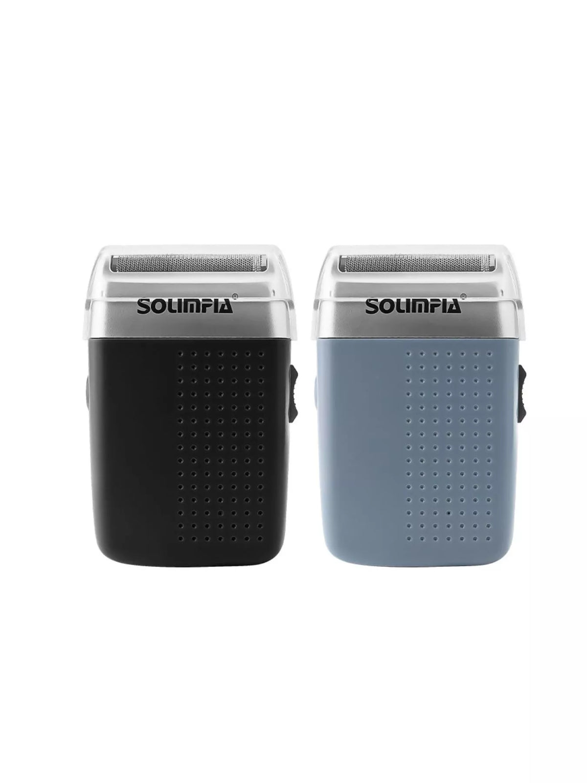 Mini shaver in blue