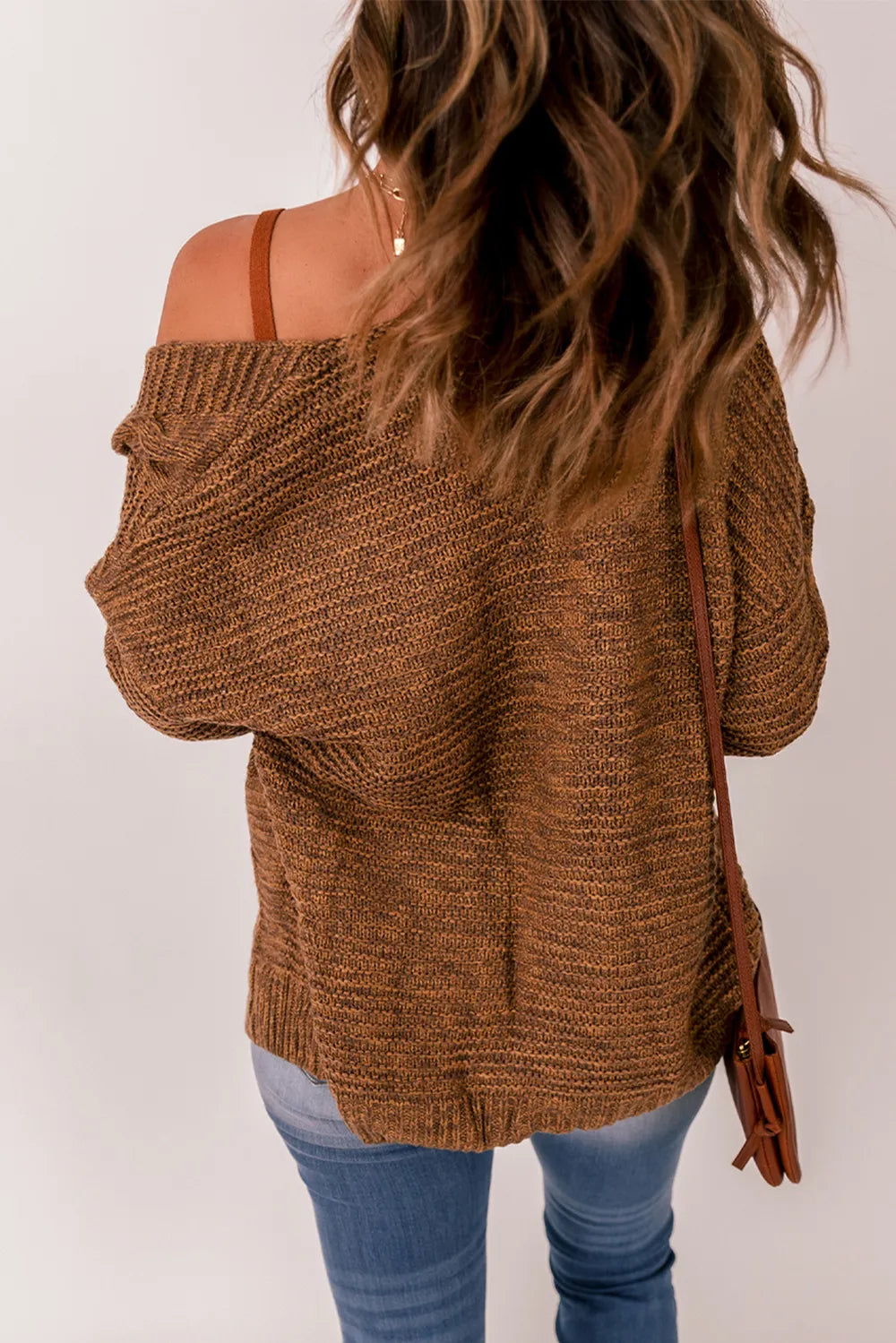 Cable-Knit Open Front Cardigan - Fashorio