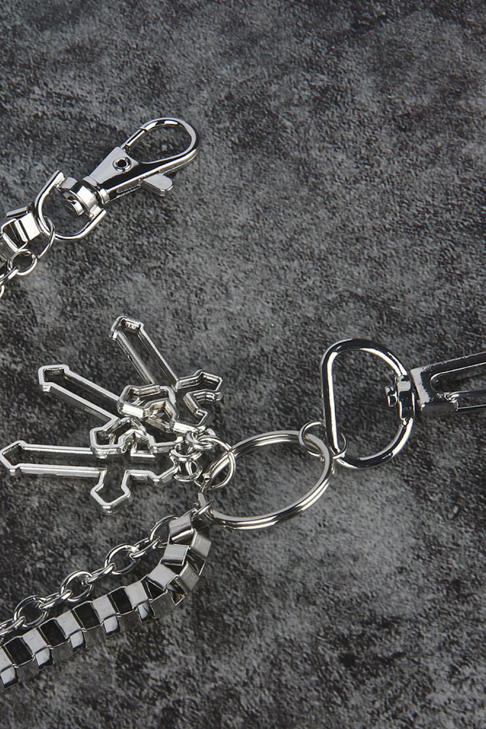 Double-Layered Cross Waist Chain - Fashorio