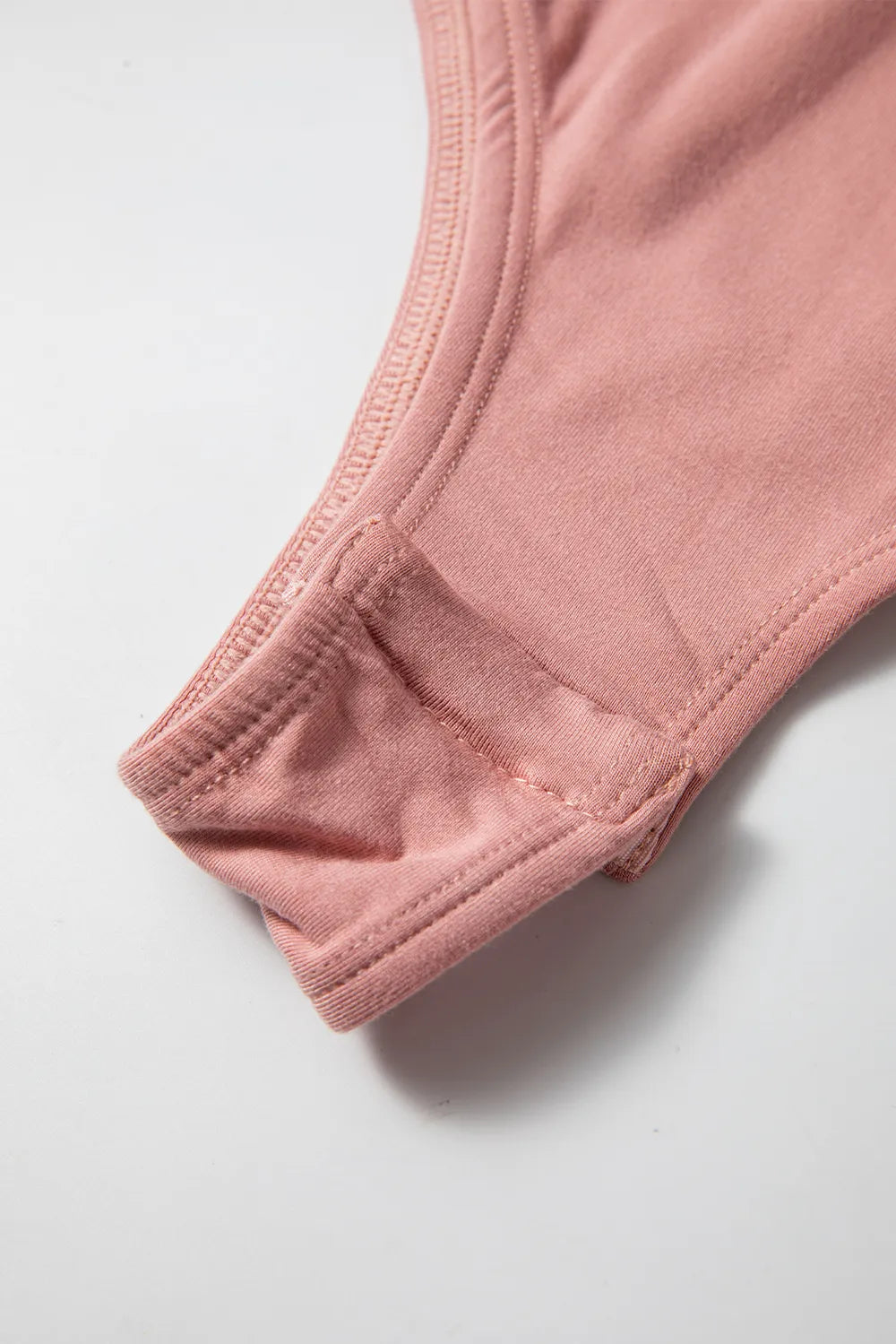 V-Neck Long Sleeve Bodysuit - Fashorio