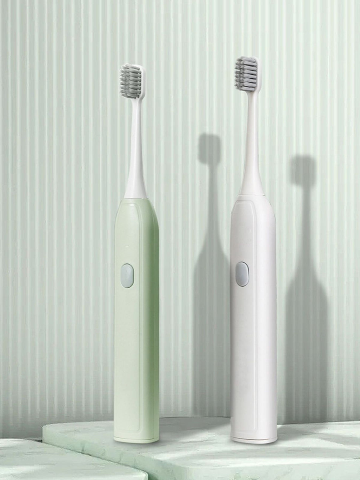 Electric toothbrush handle detail